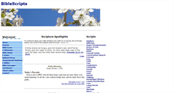 Desktop Screenshot of biblescripts.com